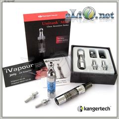 [KangerTech] Mini Unitank 1.5ml Plastic Clear Cartomizer Top Filling