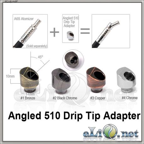 Colored Vase Drip Tip for 510/901