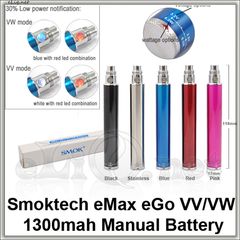 [Smoktech] eMax eGo VV/VW 1300mAh - варивольт - вариватт