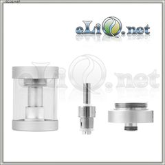 [iSmoka] 3.7ml Eleaf iJust Pyrex Glass BDC - Разборной двуспиральный стеклянный клиромайзер 