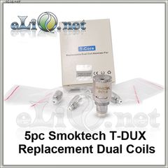 [Smoktech] T-Dux 2.0 Ceramic Dual Coil - двуспиральный испаритель.