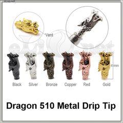[510] Dragon. Дракон. Металлический дрип-тип.