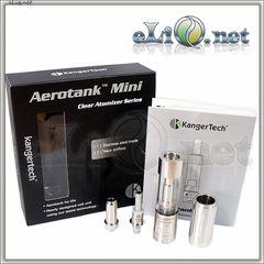 [KangerTech] AeroTank Mini - Upgraded  Dual Coil - двуспиральный, с улучшенной системой регулировки подачи воздуха