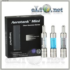 [KangerTech] AeroTank Mini - Upgraded  Dual Coil - двуспиральный, с улучшенной системой регулировки подачи воздуха