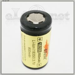 Efest 18350 900 mah nonprotected Li-ion battery with flat top. Литий-ионный аккумулятор без защиты