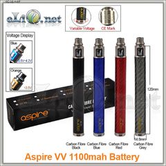Aspire CF VV 1100mAh Battery. Варивольт для электронной сигареты.