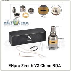 Ehpro Zenith V2 RDA - ОА для дрипа из нержавеющей стали. Зенит клон.