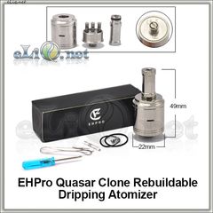 Ehpro Quasar RDA - ОА для дрипа из нержавеющей стали. Квазар, клон.