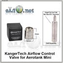 [KangerTech] Airflow Control Valve for Aerotank Mini. База для Аэротанка Мини.