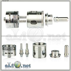 [KangerTech] 6ml  AeroTank Turbo - Dual Coil - улучшенный, двуспиральный, с регулируемой подачей воздуха