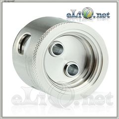 [KangerTech] 6ml  AeroTank Turbo - Dual Coil - улучшенный, двуспиральный, с регулируемой подачей воздуха