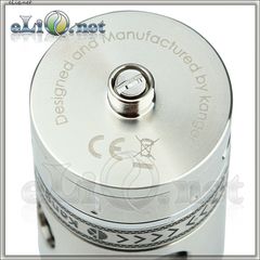[KangerTech] 6ml  AeroTank Turbo - Dual Coil - улучшенный, двуспиральный, с регулируемой подачей воздуха