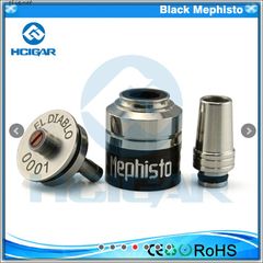 Hcigar Black Mephisto RDA - ОА для дрипа из нержавеющей стали. клон.