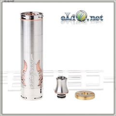 Stingray X Style Stainless Steel + Copper Mechanical Mod 18350 / 18500 / 18650