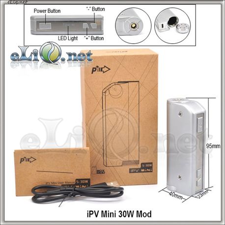 Pioneer4you IPV Mini 30w Box Mod - боксмод вариватт.