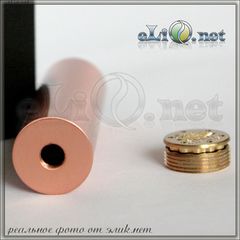SMPL Copper Mechanical Mod 18650 /  медный механический мод, клон.