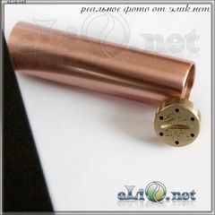 SMPL Copper Mechanical Mod 18650 /  медный механический мод, клон.