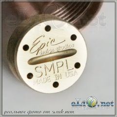 SMPL Copper Mechanical Mod 18650 /  медный механический мод, клон.