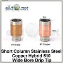 Colored Vase Drip Tip for 510/901