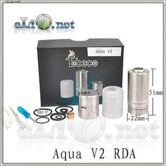Tobeco Aqua V2 RBA, RDA & Hybrid универсальный обслуживаемый атомайзер.