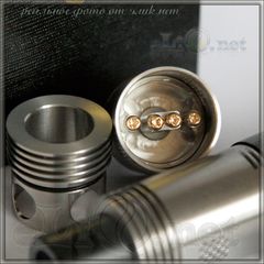 Yepecig Hell's Gate mod - механический мод под 2 аккумулятора 18650 плюс 2 RDA атомайзер
