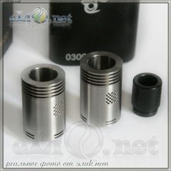 Yepecig Hell's Gate mod - механический мод под 2 аккумулятора 18650 плюс 2 RDA атомайзер