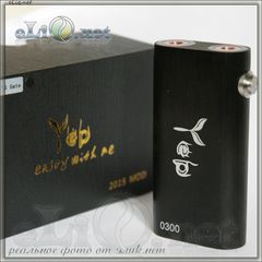 Yepecig Hell's Gate mod - механический мод под 2 аккумулятора 18650 плюс 2 RDA атомайзер