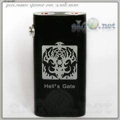 Yepecig Hell's Gate mod - механический мод под 2 аккумулятора 18650 плюс 2 RDA атомайзер