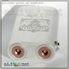 Yepecig Hell's Gate mod - механический мод под 2 аккумулятора 18650 плюс 2 RDA атомайзер