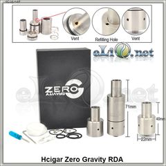 Hcigar Zero Gravity RDA & RBA (Clone) - обслуживаемый атомайзер- дрипо-танк. клон.