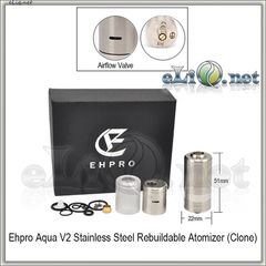 Tobeco Aqua V2 RBA, RDA & Hybrid универсальный обслуживаемый атомайзер.