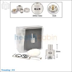 A9 Kumiho RDA - ОА для дрипа из нержавеющей стали с регулируемой подачей воздуха.