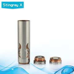 [M] Stingray X Style Stainless Steel + Copper Mechanical Mod Якісні мідні контакти для стабільного з'єднання