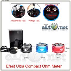 Efest Ultra Compact Ohm & Voltage Meter омметр + вольтметр