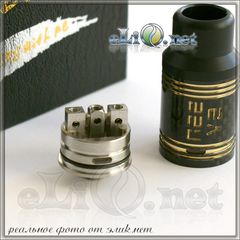 [Yep] CF N22 V2 RDA - ОА для дрипа из нержавеющей стали с карбоновым покрытием. клон 