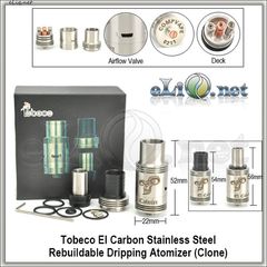 A9 Kumiho RDA - ОА для дрипа из нержавеющей стали с регулируемой подачей воздуха.