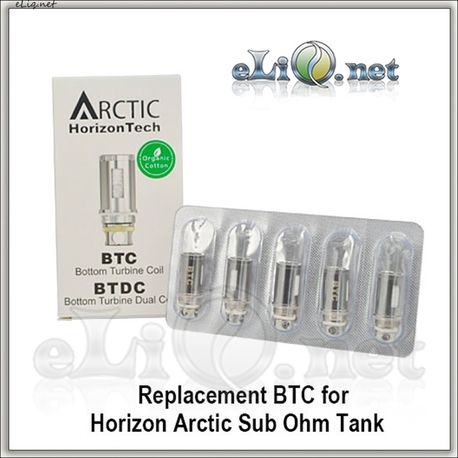 Испарители для Horizon Arctic BTC - сабомного атомайзера