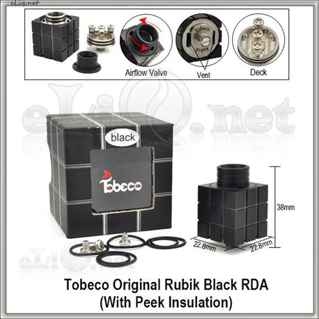 A9 Kumiho RDA - ОА для дрипа из нержавеющей стали с регулируемой подачей воздуха.