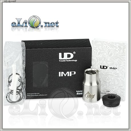 [UD] Youde IMP RDA атомайзер для дрипа из нержавеющей стали. Оригинал.