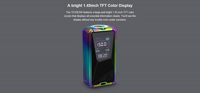 Дисплей бокс-мода Eleaf Tessera 150W Элик