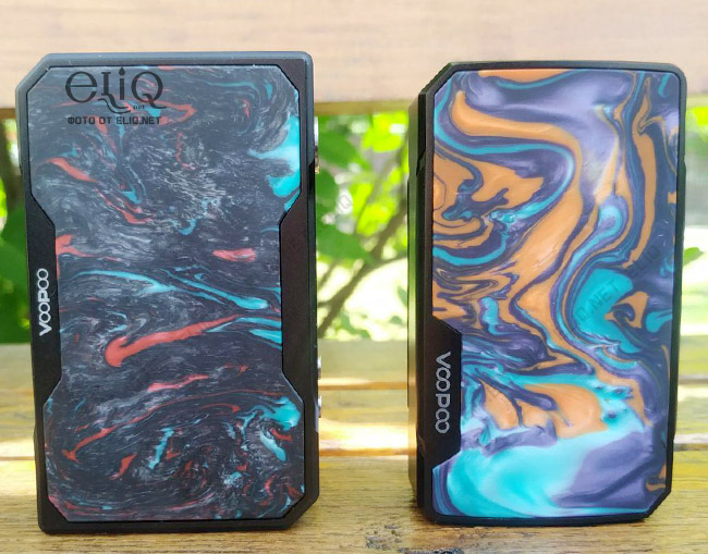 Отличие корпуса бокс-мода VooPoo Drag и Drag 2 изображение Элик