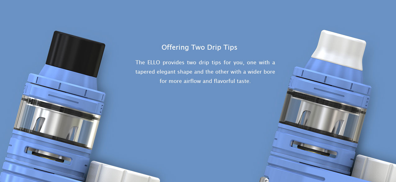 Два дрип-типа для электронной сигареты Eleaf Pico картинка