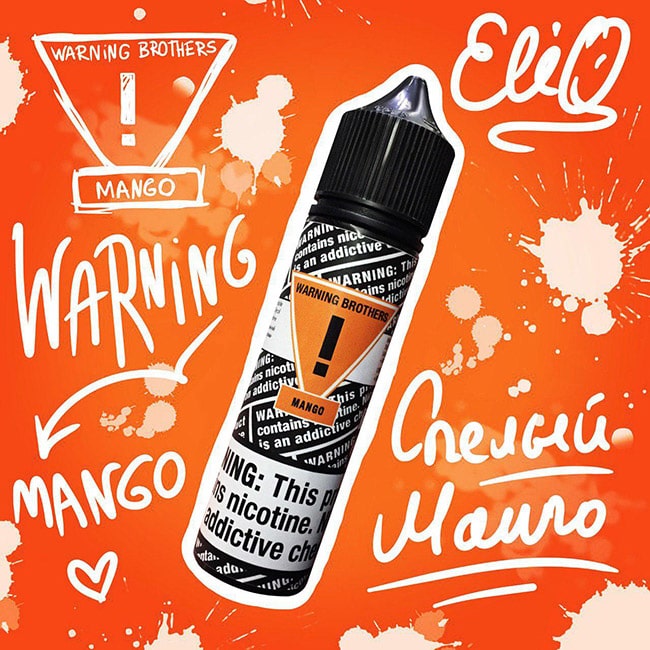 Warning Brothers Mango - жидкость для электронной сигареты от Элик фото